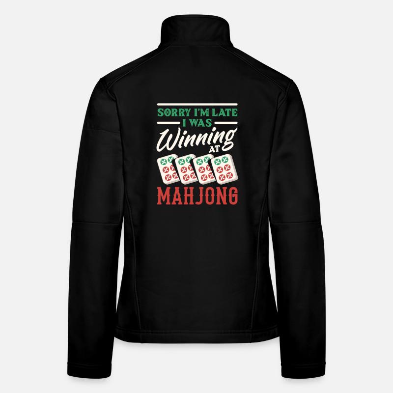 It's Mahjong Time Women's Softshell Jacket
