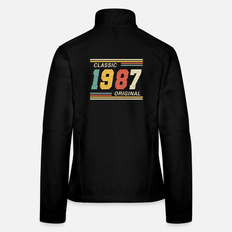 Classic 1987 original 1987 Frauen Softshelljacke