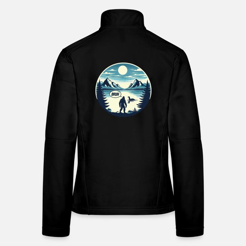 Bigfoot et Nessie Veste en tissu softshell Femme