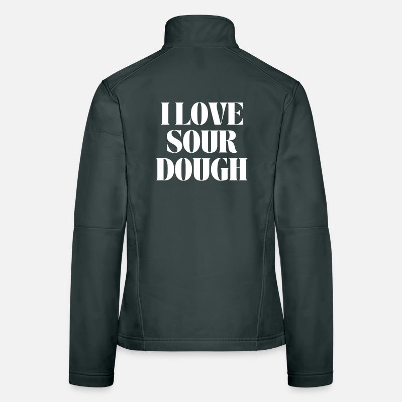 J’adore le levain Veste en tissu softshell Femme