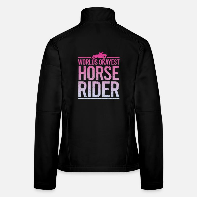 Der beste Pferdereiter der Welt Frauen Softshelljacke