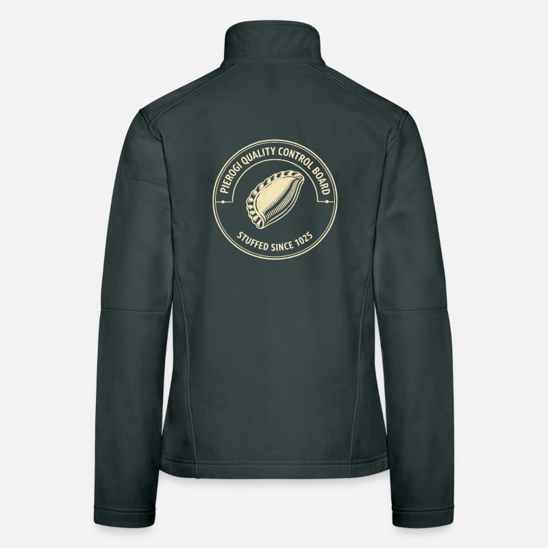Tableau de contrôle qualité Pierogi Veste en tissu softshell Femme