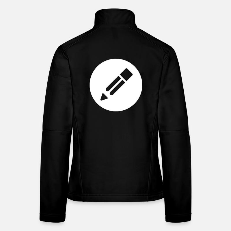 Bleistift Frauen Softshelljacke