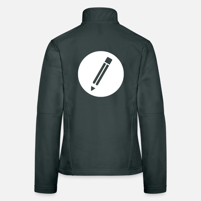 Bleistift Frauen Softshelljacke