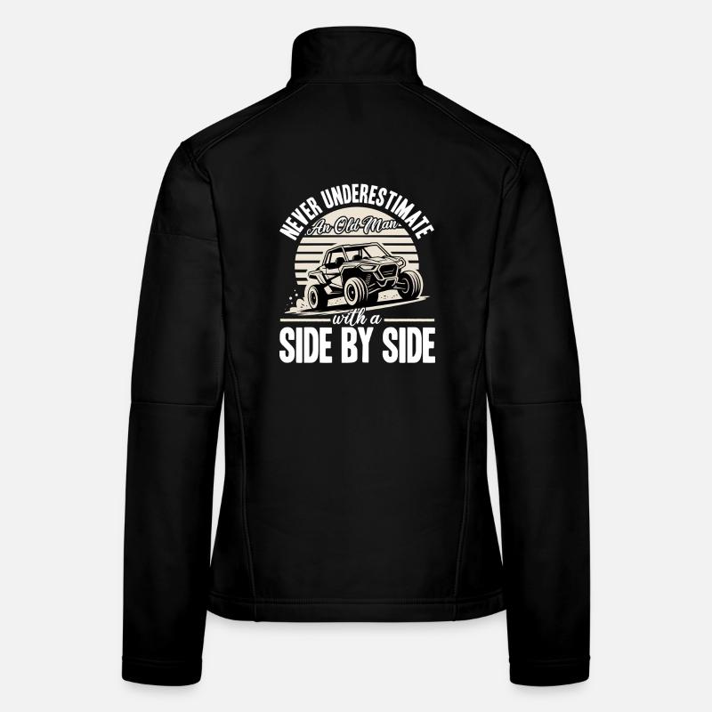 UTV Off Road 4 Wheeler Side by side Frauen Softshelljacke