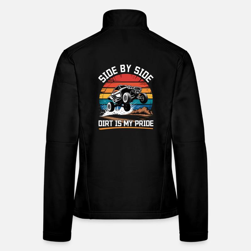 UTV Off Road 4 Wheeler Side by side Frauen Softshelljacke