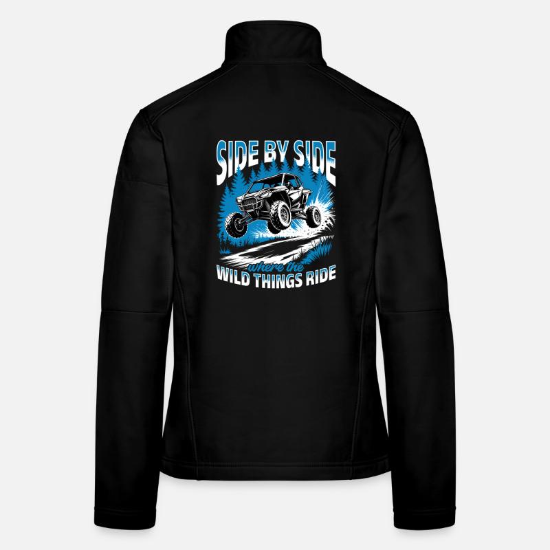 UTV Off Road 4 Wheeler Side by side Frauen Softshelljacke