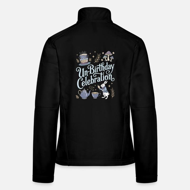 "Unbirthday" Teeparty Wunderland Geburtstag Women's Softshell Jacket