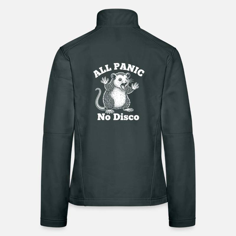 All Panic Maus – No Disco Women's Softshell Jacket