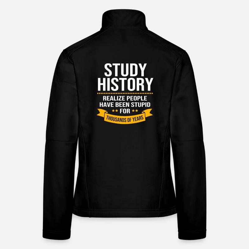 Historisch Historiker Geschichte Frauen Softshelljacke