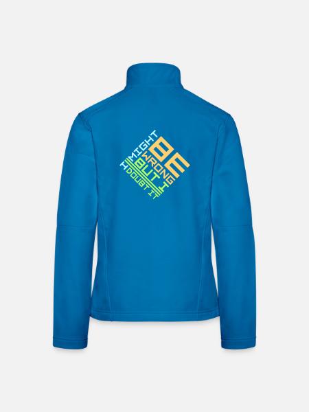 I Might Be Wrong But I Doubt It Lustig Sarkastisch - Frauen Softshelljacke - Schwarz - Hinten