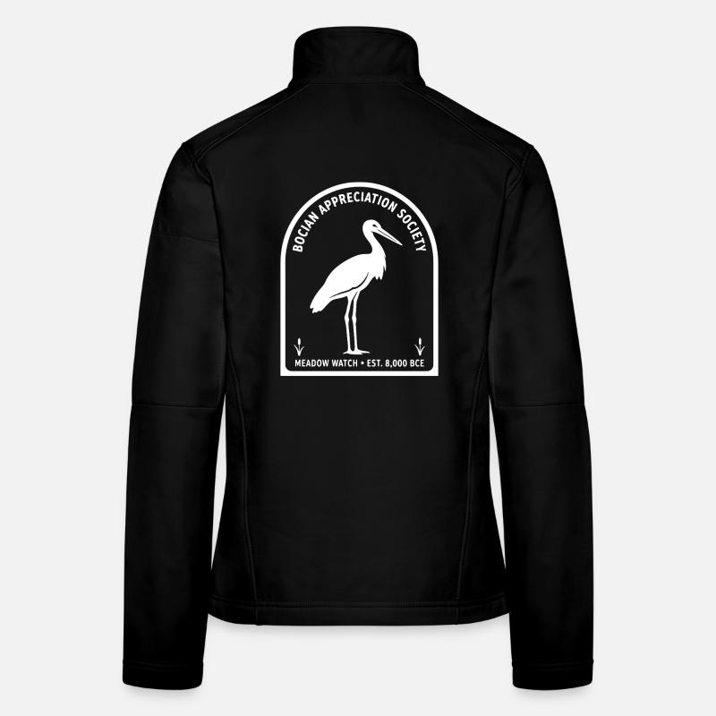 Surveillance des prés de la Société d’Appréciation Bocian Veste en tissu softshell Femme