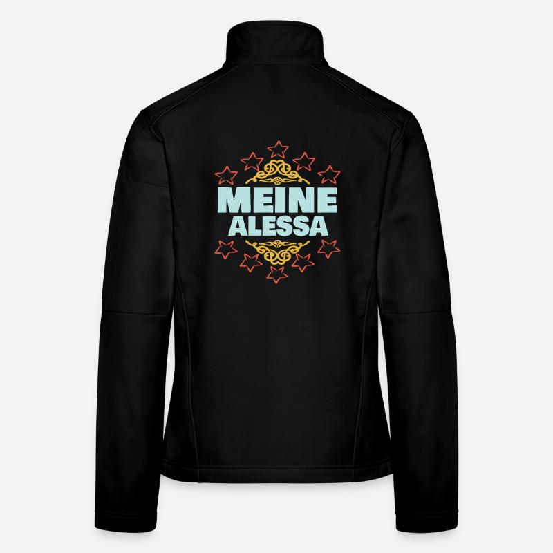 Ehefrau Alessa Frauen Softshelljacke