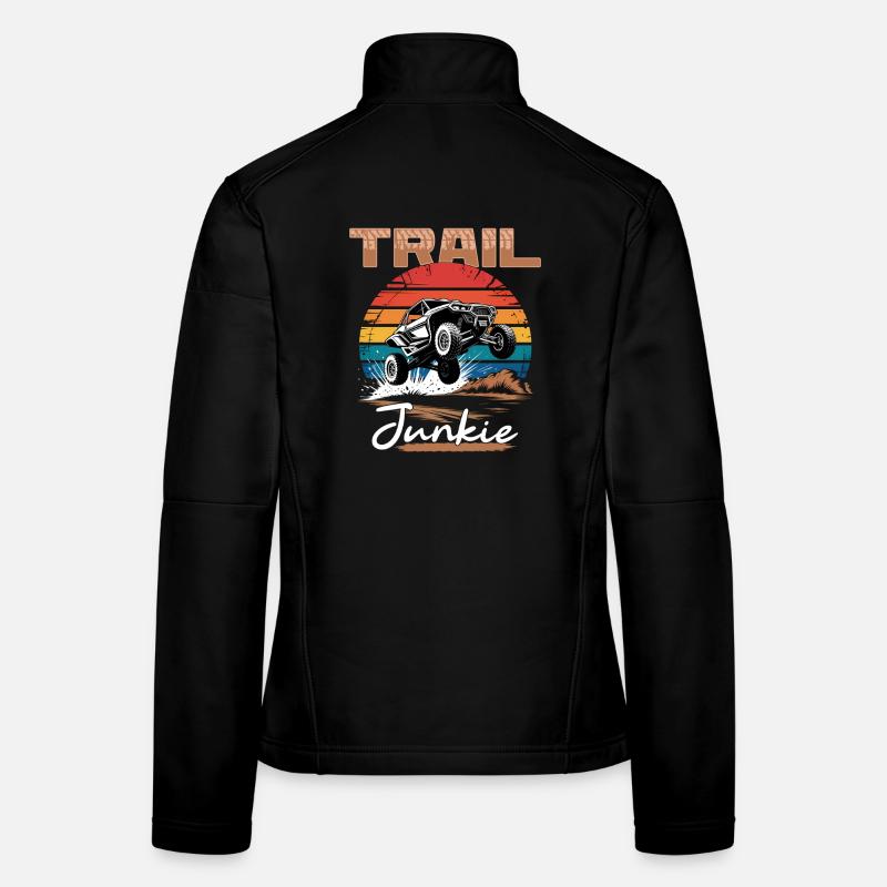 UTV Off Road 4 Wheeler Side by side Frauen Softshelljacke