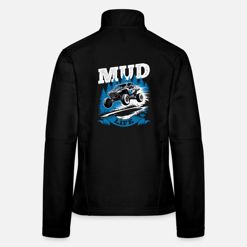 UTV Off Road 4 Wheeler Side by side Frauen Softshelljacke