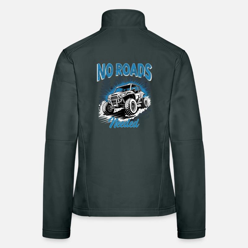 UTV Off Road 4 Wheeler Side by side Frauen Softshelljacke