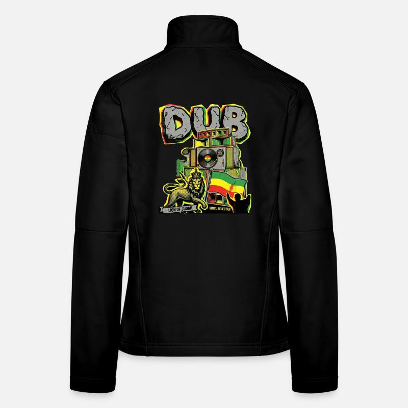 Dub Reggae Stone Women's Softshell Jacket