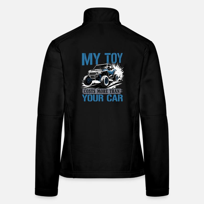 UTV Off Road 4 Wheeler Side by side Frauen Softshelljacke