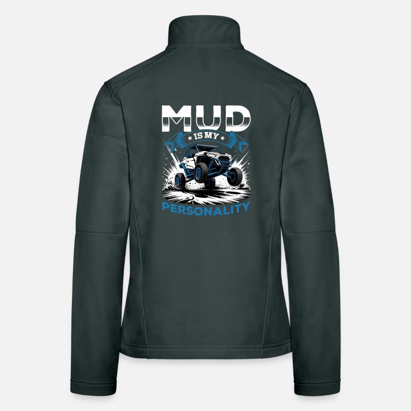 UTV Tout-Terrain 4 Roues Côte à côte Veste en tissu softshell Femme