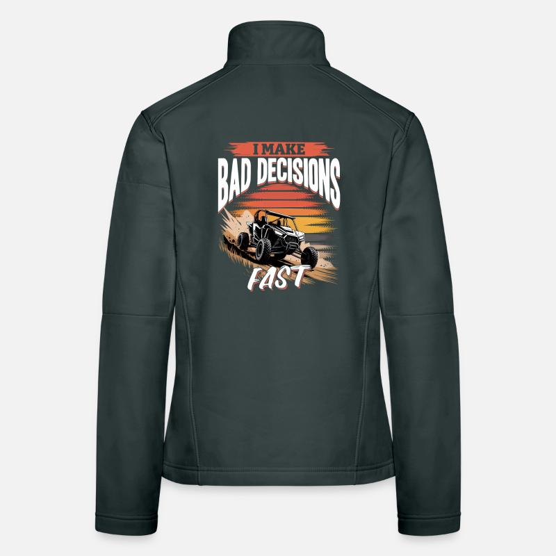 UTV Off Road 4 Wheeler Side by side Frauen Softshelljacke