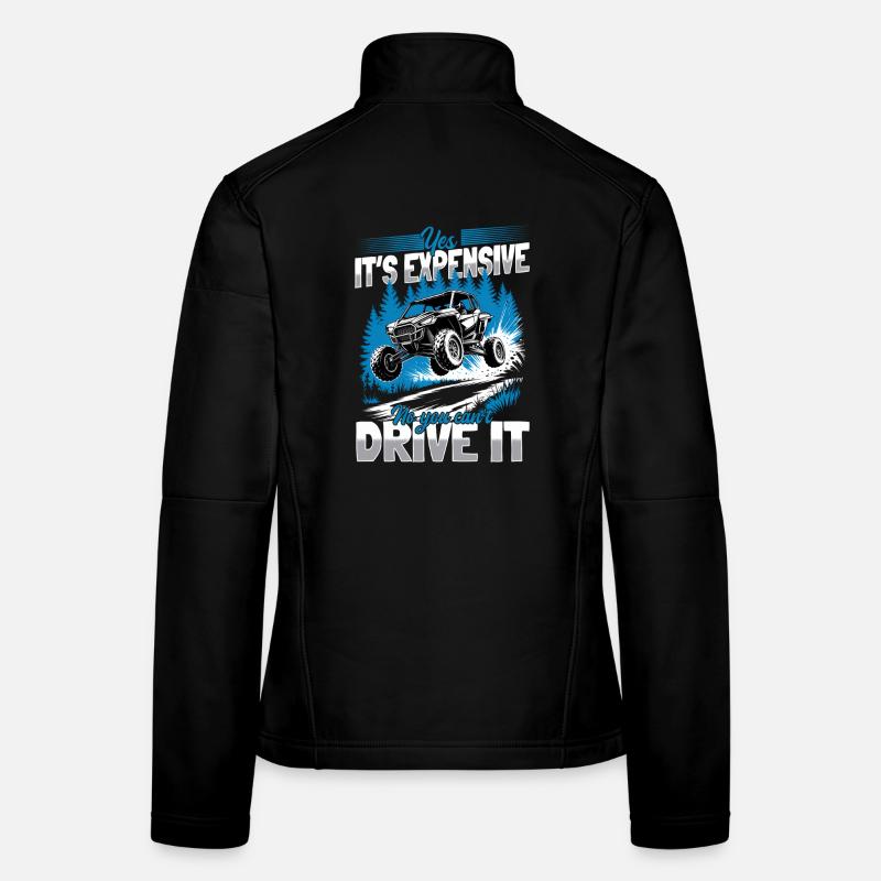 UTV Off Road 4 Wheeler Side by side Frauen Softshelljacke