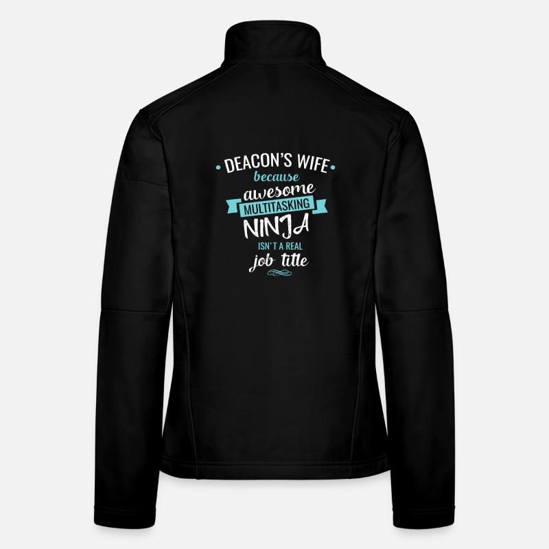 Femme de Diacre, ninja multitâche Veste en tissu softshell Femme