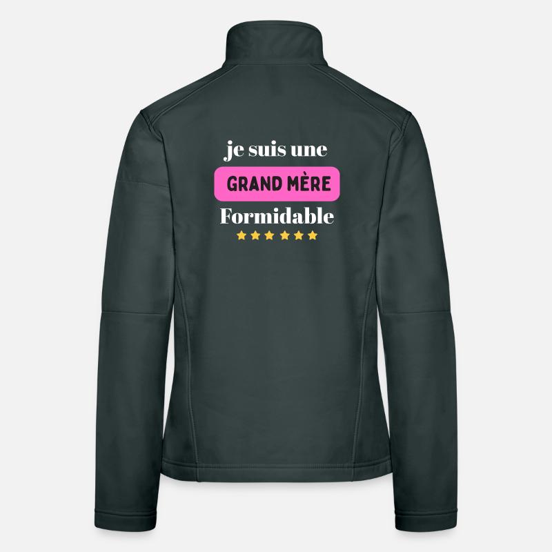 Grand Mère Formidable Veste en tissu softshell Femme