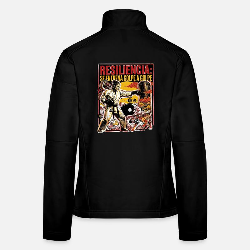 Resiliencia Boxing Frauen Softshelljacke