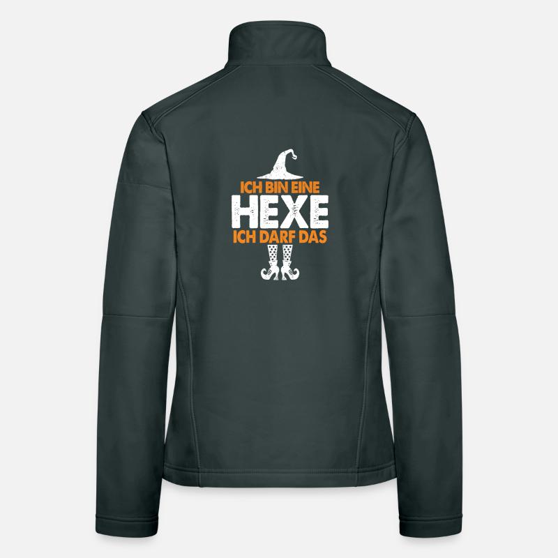Ich bin eine Hexe, ich darf das Frauen Softshelljacke