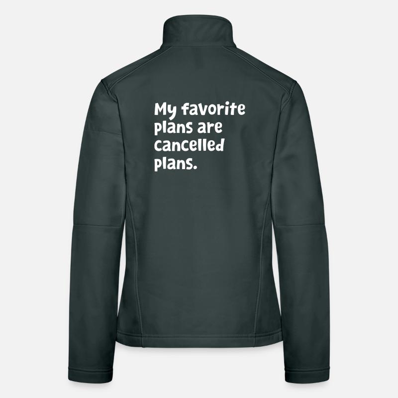 Funny Introvert Design - Sarcastic Sarcasm Humor Women's Softshell Jacket
