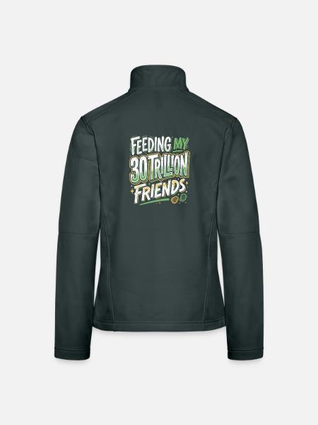 Nutrition Health Expert - Women's Softshell Jacket - mouse grey - Back