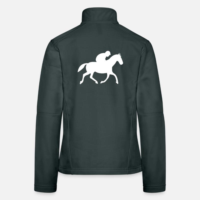 Pferde Frauen Softshelljacke