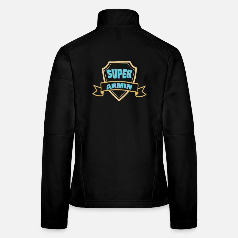 Super Armin Shield Badge Women's Softshell Jacket