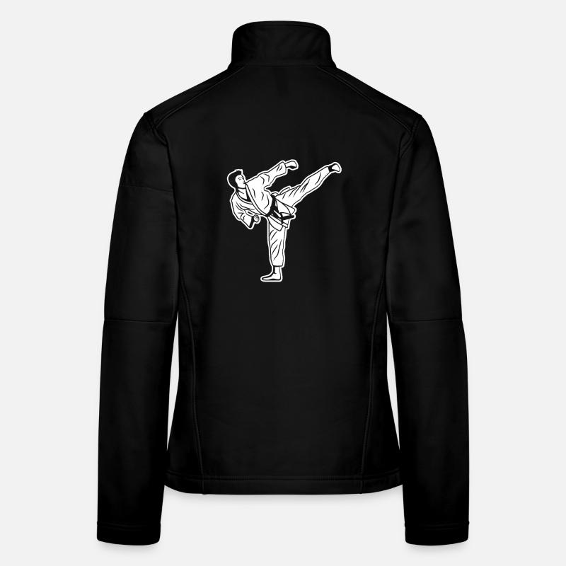 Karate Boy Veste en tissu softshell Femme