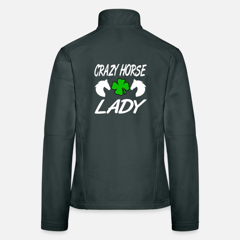 Pferde Frauen Softshelljacke