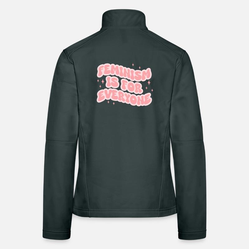 Feminism Is For Everyone Women's Softshell Jacket