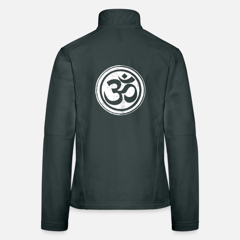 Zen Meditation Buddhism Buddhist Buddha Chakra Women's Softshell Jacket
