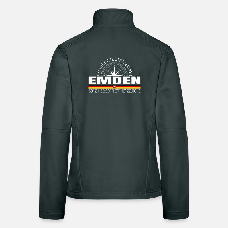 Emden Veste en tissu softshell Femme