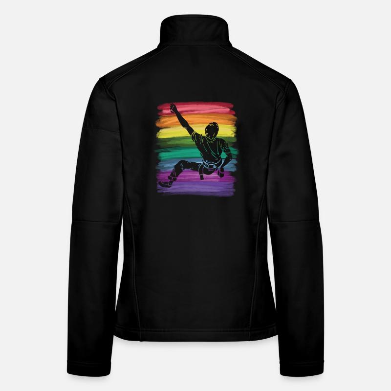 Boulderer Boulder Bouldern Frauen Softshelljacke