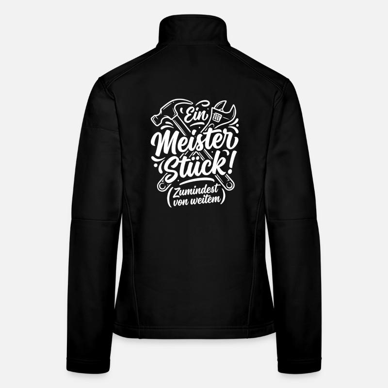 Meisterstück - Echtes Handwerk Design Frauen Softshelljacke
