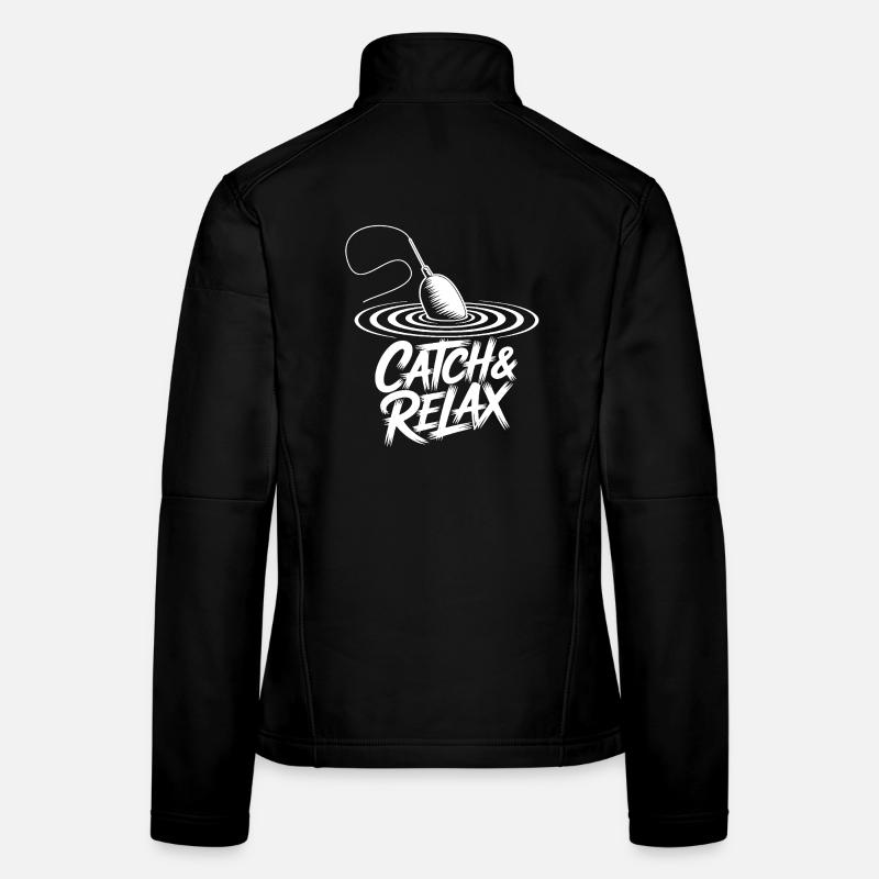 Pêche et détente Veste en tissu softshell Femme