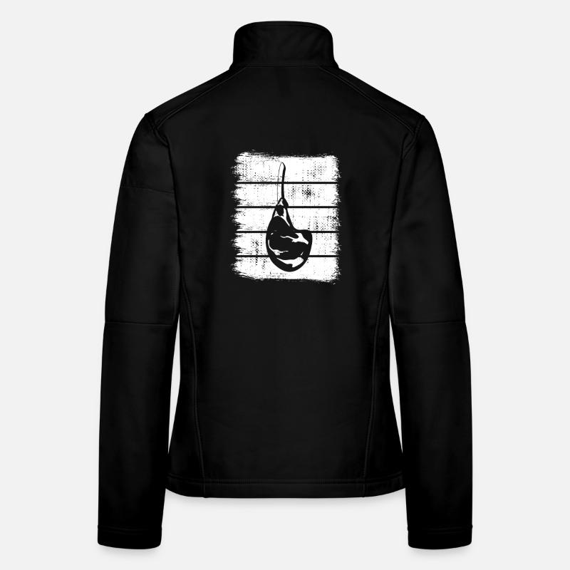 Côtes de bœuf Veste en tissu softshell Femme