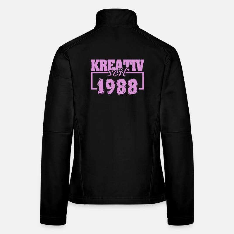 Création 1988 Veste en tissu softshell Femme