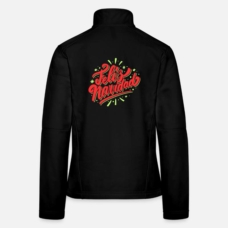 Merry Christmas Women's Softshell Jacket