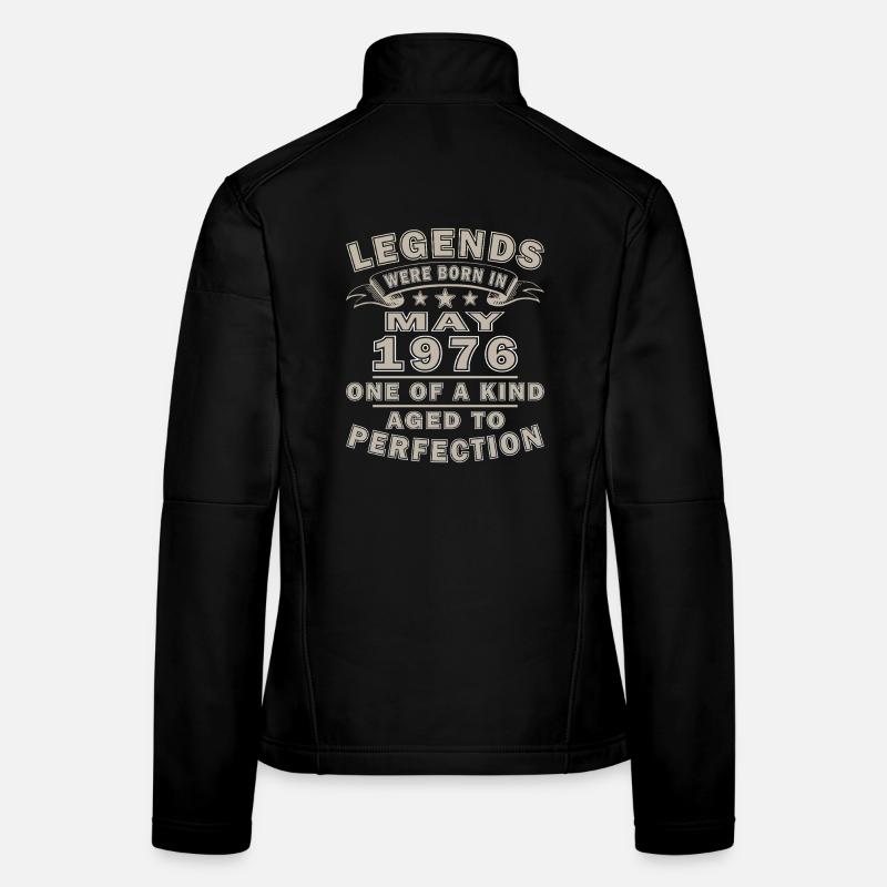Birthday Gift May 1976 Women's Softshell Jacket