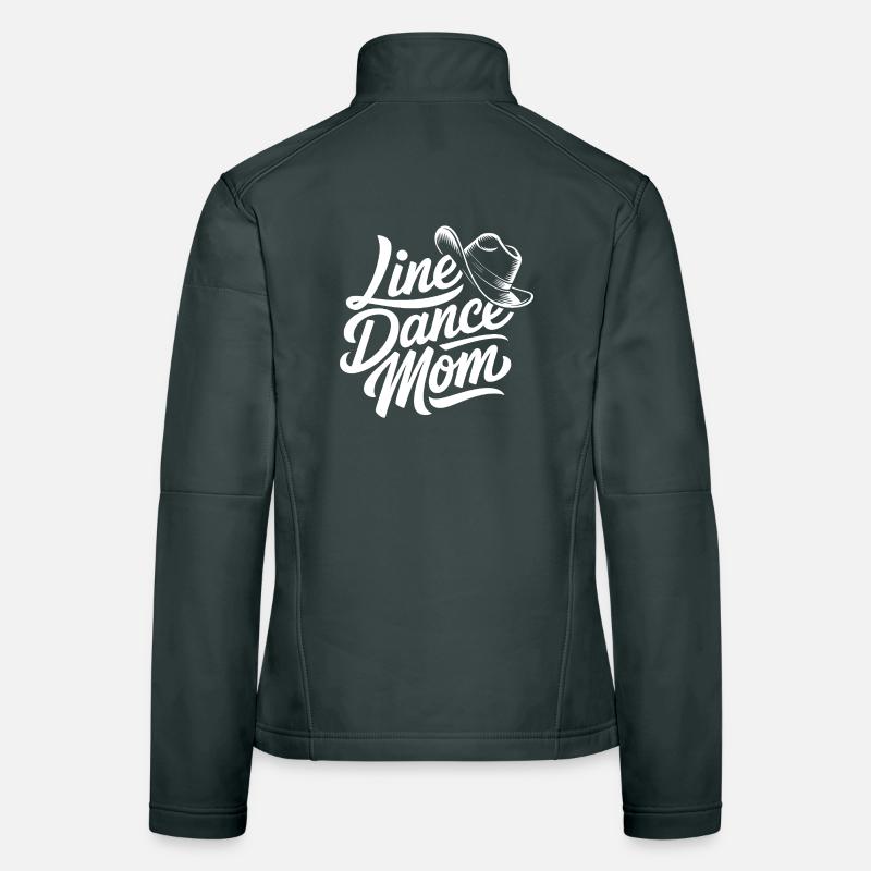 Maman de danse en ligne Veste en tissu softshell Femme