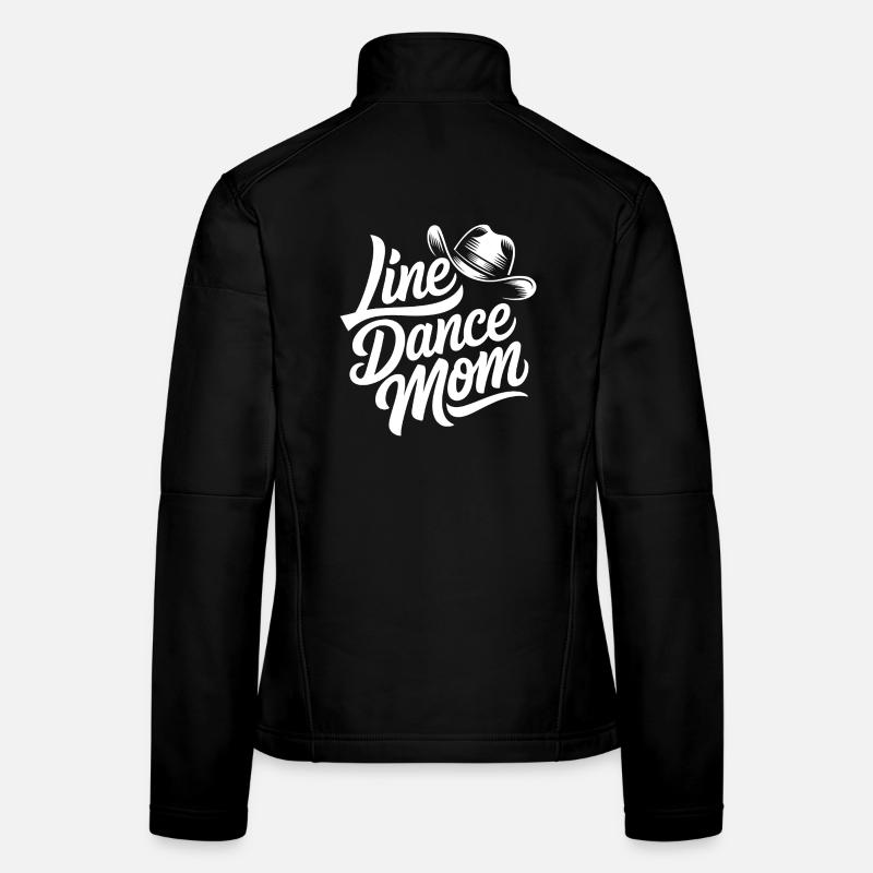Maman de danse en ligne Veste en tissu softshell Femme