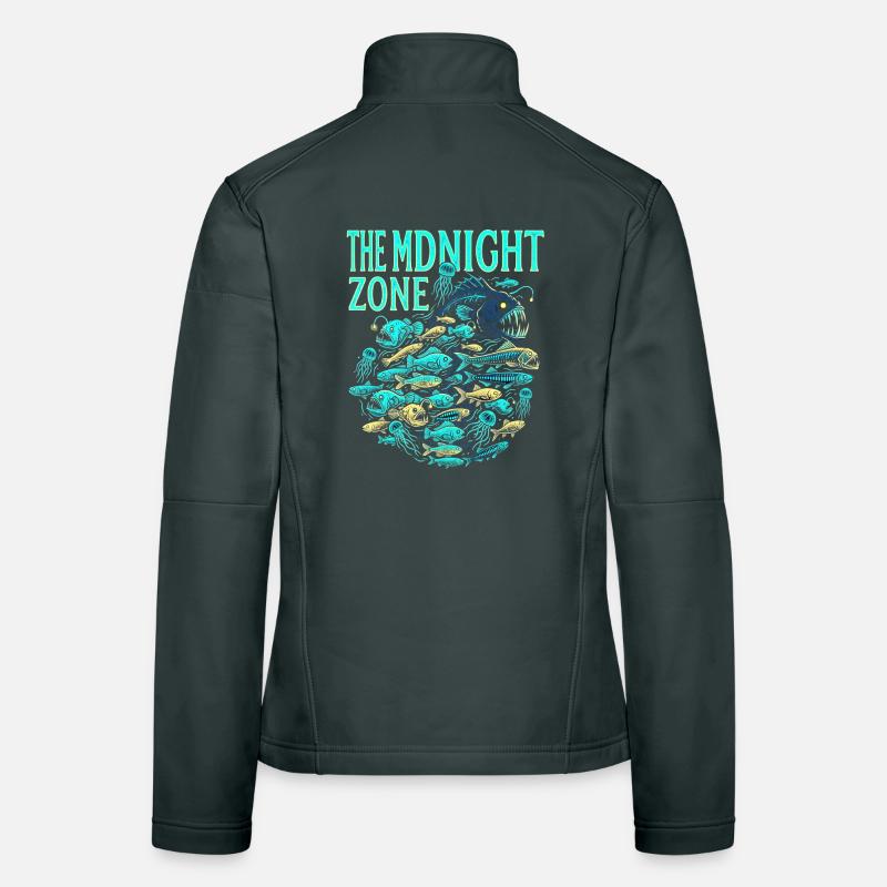 Midnight Pacific Frauen Softshelljacke