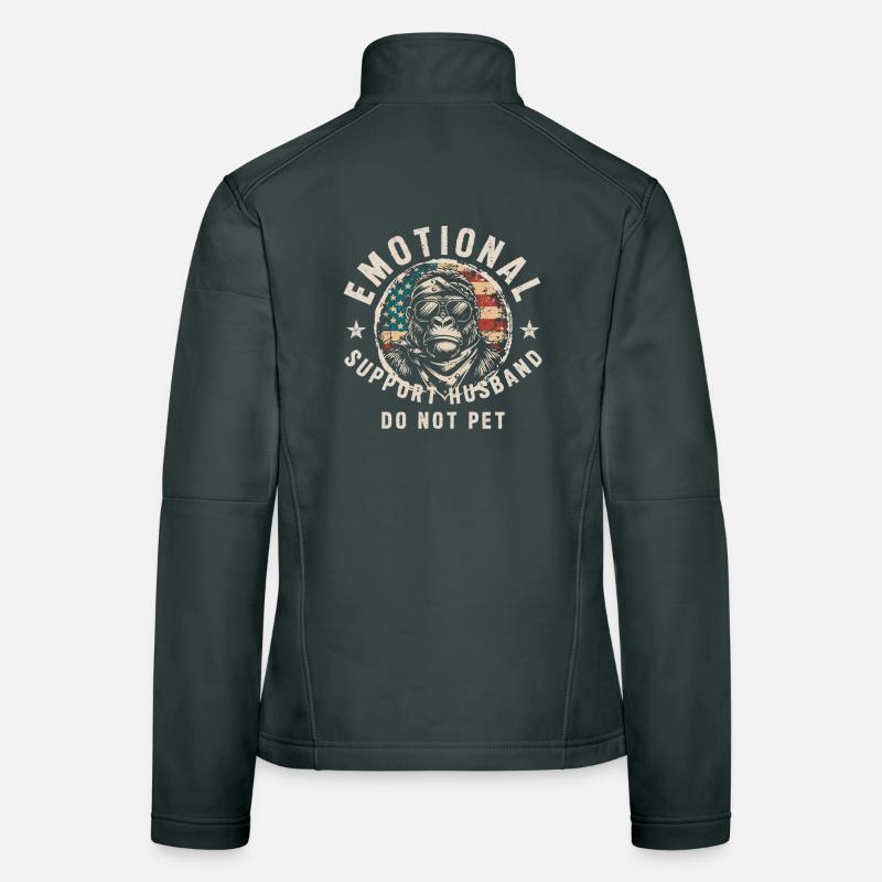 Vintage Gorilla Do Not Fet Tee Veste en tissu softshell Femme