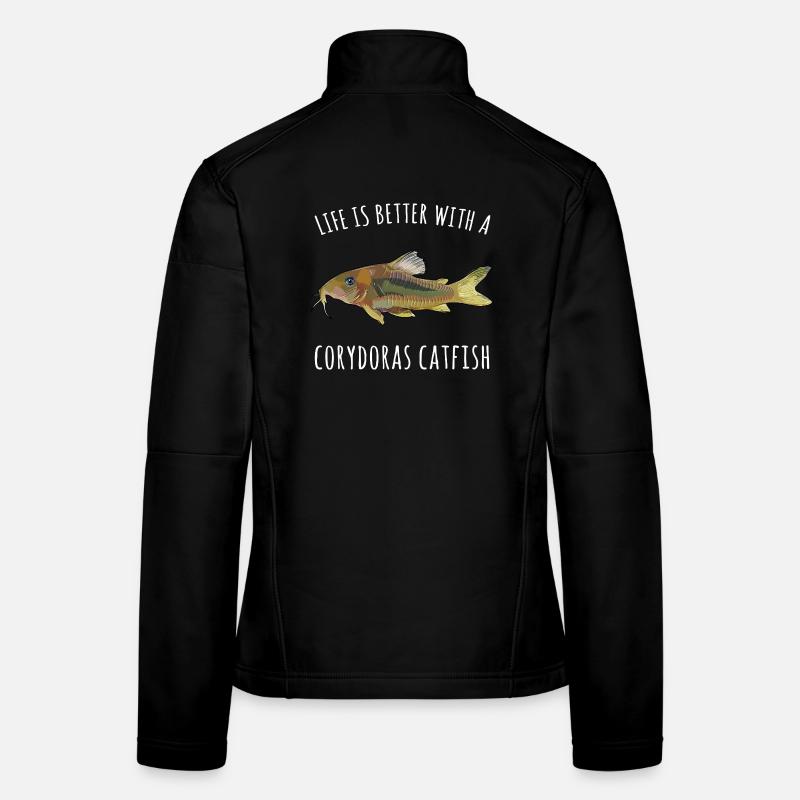 Corydoras Catfish Life Tee Frauen Softshelljacke